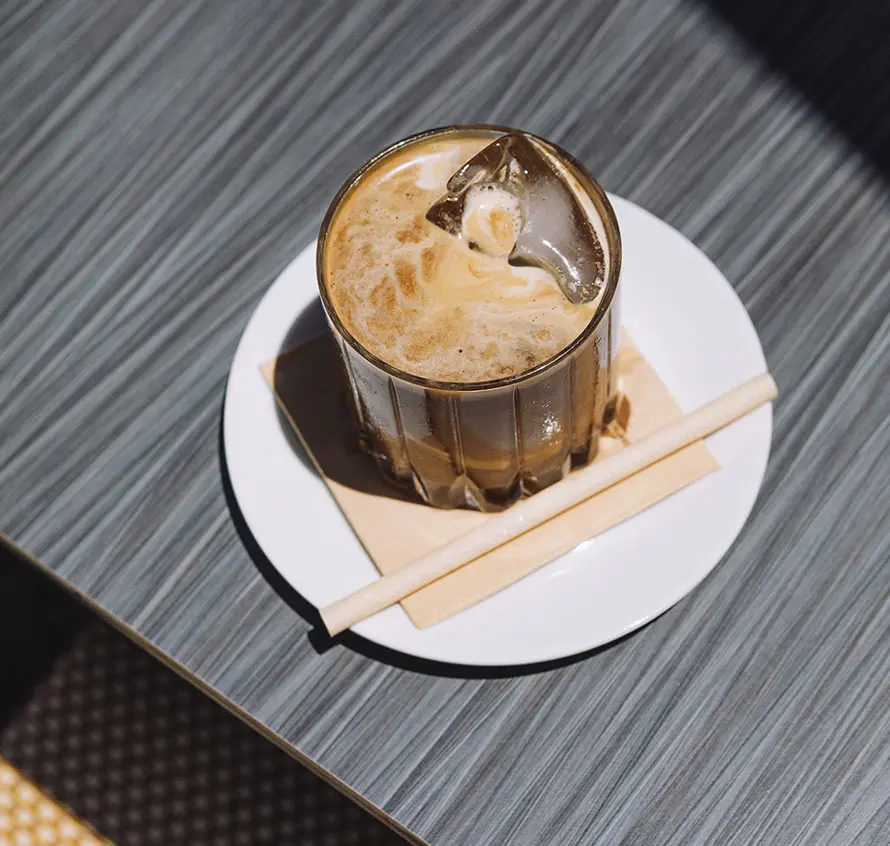Specialty coffee at Breeze